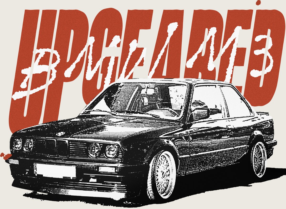 E30 M3 artwork