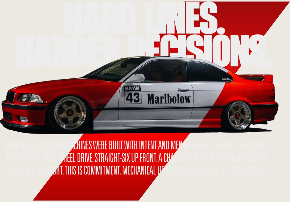 E36 M3 artwork